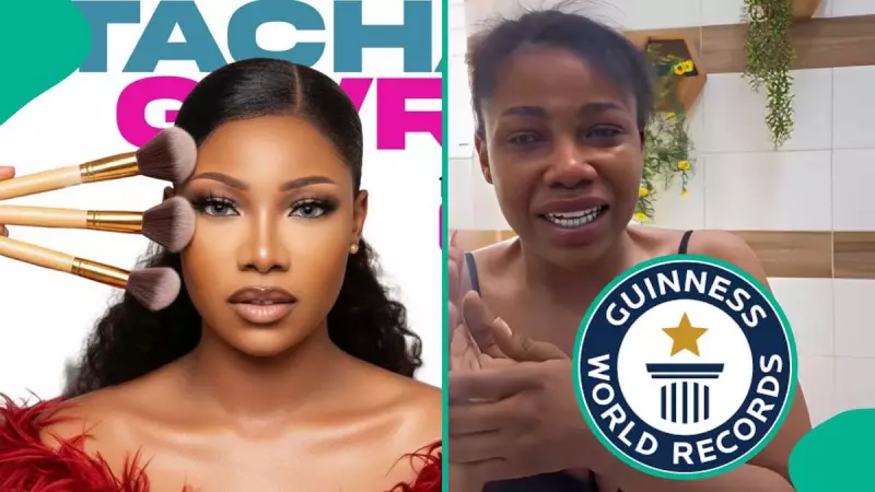 Tacha Akide Breaks 2 Guinness World Records in 24 Hours: Emotional Reaction