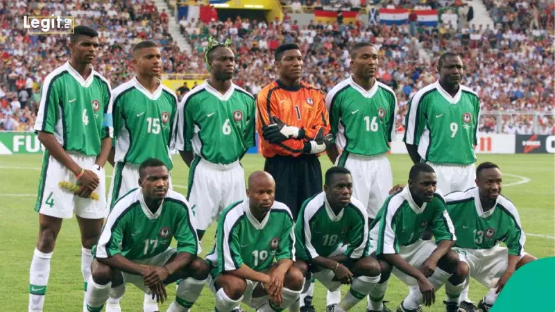 Tijjani Reijnders Finally Meets Super Eagles Legend Babangida After WCQ