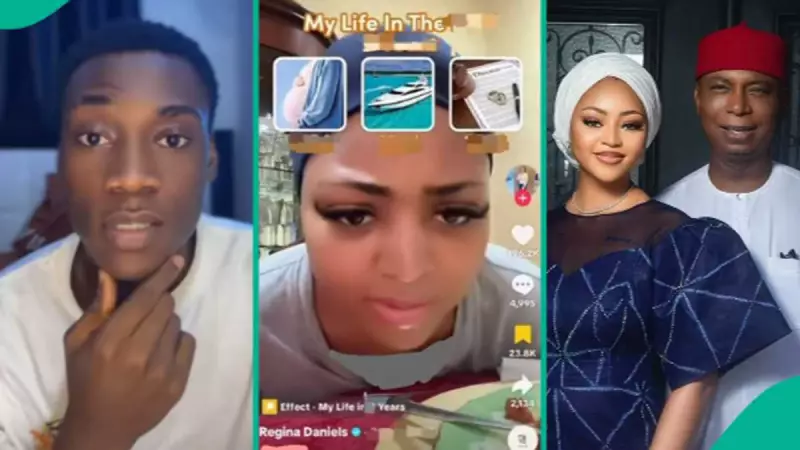 TikTok Game Predicted Regina Daniels' 2026 Divorce in 2023 Viral Video