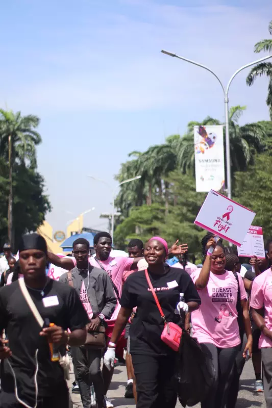Trackfit Breast Cancer Walk Draws Over 300 at UNILAG, 17 Referred for Screening
