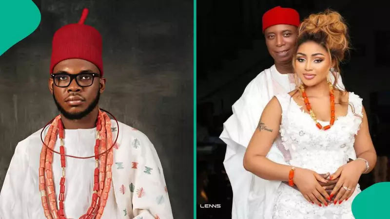 Ubulu-Uku Monarch's Marriage Advice to Regina Daniels Sparks Public Fury