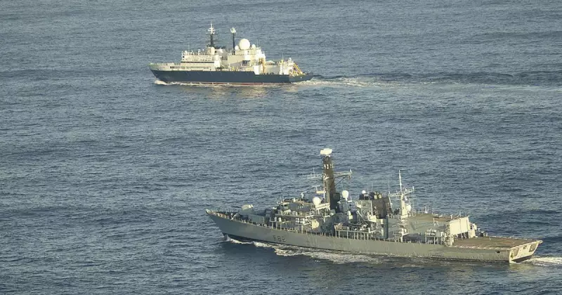 UK Alerts Russia After Spy Ship Yantar Lasers RAF Pilots Near Scotland