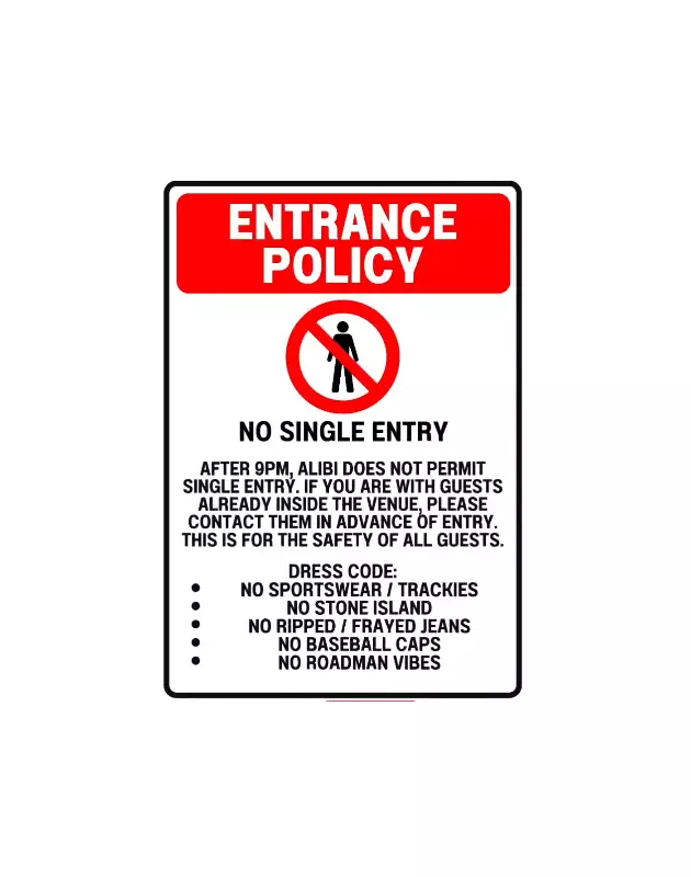 UK Bar Bans Single Drinkers After 9pm, Sparks Discrimination Debate