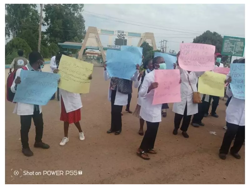 UNIJOS Dental Students' Decade-Long Academic Limbo Sparks Massive Protest | Education Crisis Exposed