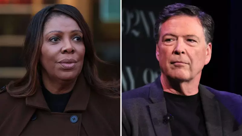 US Judge Dismisses Cases Against Trump Critics Comey and Letitia James