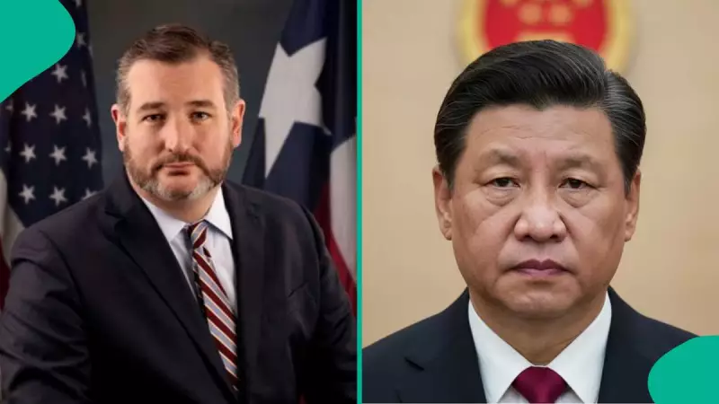 US Senator Cruz Condemns China Over Pastor Abduction, Backs Nigeria CPC Designation