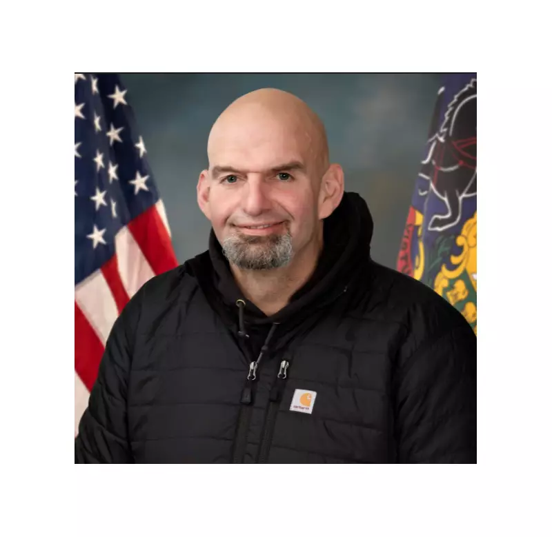 US Senator John Fetterman Hospitalized After Fall, 4th Medical Emergency