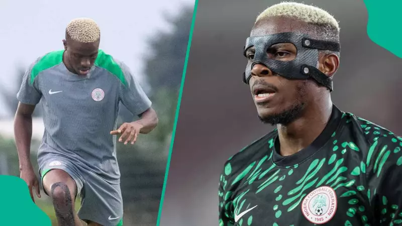 Victor Osimhen Arrives in Super Eagles Camp for World Cup Playoffs