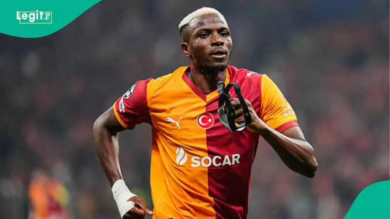 Victor Osimhen Faces Late Fitness Test for Galatasaray vs Fenerbahce Derby