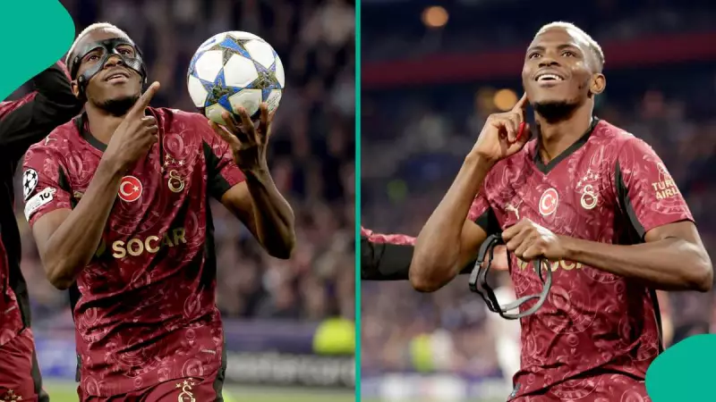 Victor Osimhen Shatters Champions League Record with Sensational Hat-Trick Against Galatasaray