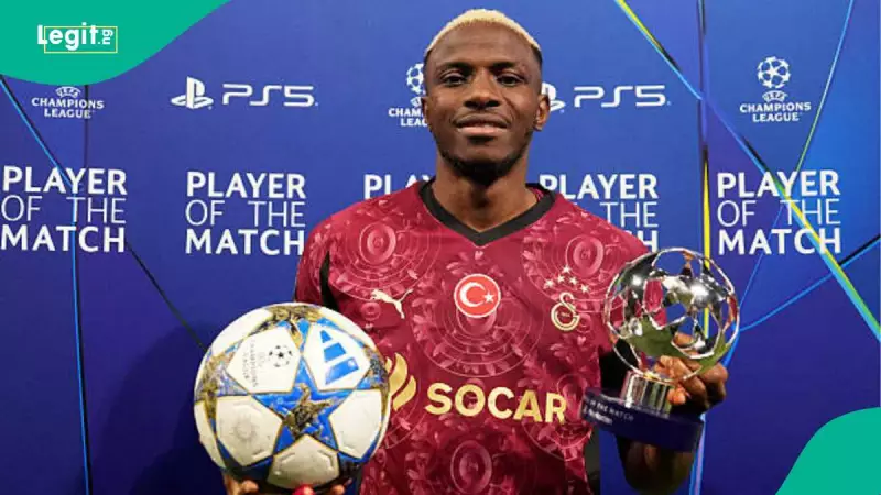 Victor Osimhen Shatters Champions League Records With Sensational Hat-Trick Against Galatasaray