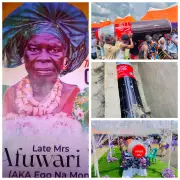 85-Year-Old Bayelsa Woman Buried in Coca-Cola Bottle Casket