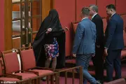 Australian Senator Sparks Chaos Wearing Burqa to Push Ban