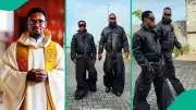Catholic Priest Praises Odumeje & Flavour's Viral Video as Escape from Nigeria's Woes