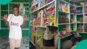 Ghanaian Lady Trends After Using NSS Allowance To Open Big Store