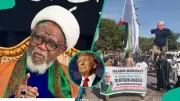 Kano Shi'ites Protest Trump Invasion Threat, Burn US Flag