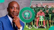 NFF President Denies Super Eagles Bonus Claims Amid Strike Crisis