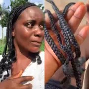 Nigerian Husband Brutally Attacks Wife, Rips Braids From Scalp Over Church Dispute | Shocking Video