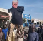 Nigerian Shi'ites Protest Trump's Invasion Threat in Kano