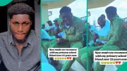 NYSC Camp Reunion: Corps Member Meets Primary School Friend After 15 Years
