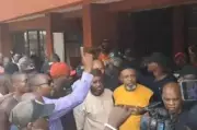 PDP National Secretariat Erupts in Chaos as Party Members Clash Over Leadership Position | Linda Ikeji's Blog
