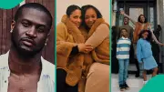 Peter Okoye Reacts as Wife Lola Omotayo Celebrates Thanksgiving With Paul's Ex