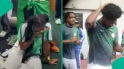 Super Eagles' World Cup Dream Ends: Lady's Tears Go Viral After DR Congo Loss