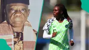 Super Falcons Star Gift Monday Buries Father in Emotional Ceremony, Pens Heartbreaking Tribute