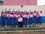 Toya Adeniyi Donates Sanitary Pads to 1,000 Lagos Schoolgirls