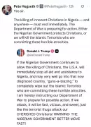 US War Secretary Pete Hegseth Issues Strong Warning: 'Protect Nigerian Christians or We Act Against Islamic Terrorists'