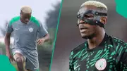 Victor Osimhen Arrives in Super Eagles Camp for World Cup Playoffs