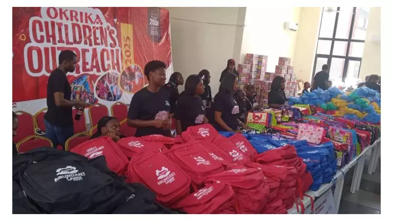 Abundance Grace Outreach Brings Yuletide Cheer, Awards Scholarships to 600 Pupils in Rivers