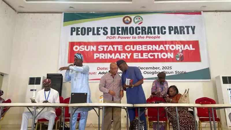 Adebayo 'FRYO' Wins Osun PDP Governorship Ticket with 919 Votes