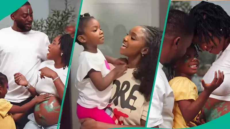 Adekunle Gold & Simi Expecting Second Child, Reveal Baby Bump in Video