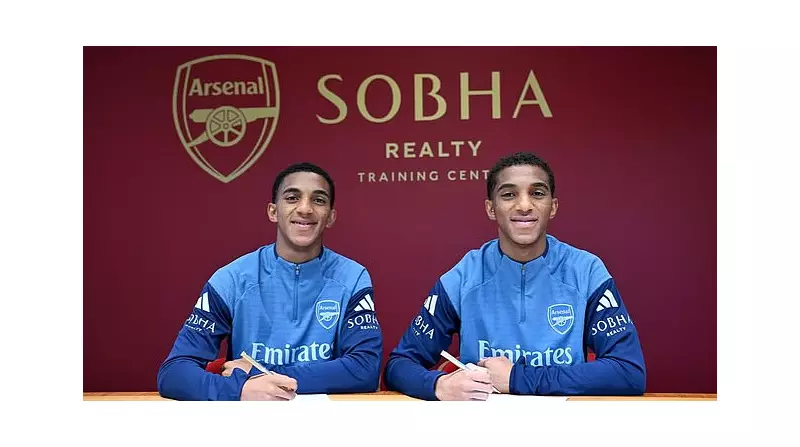 Arsenal Sign Ecuadorian Teen Twins Edwin & Holger Quintero in Major 2027 Deal