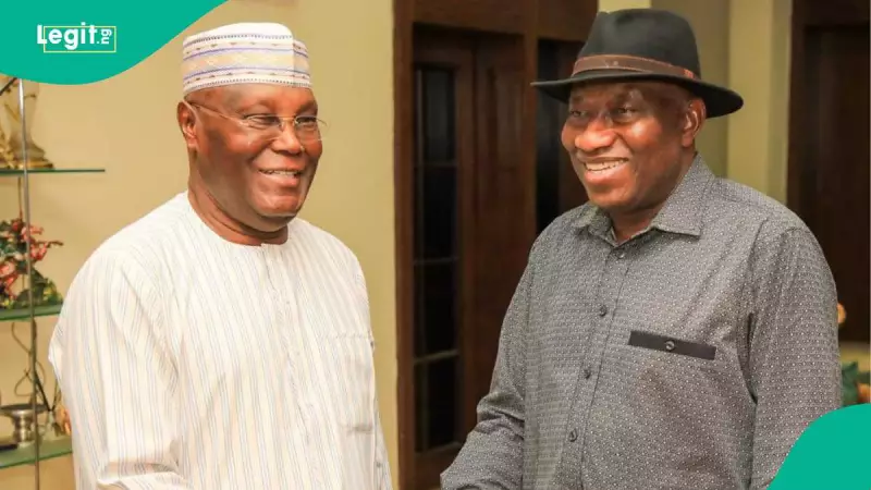 Atiku Meets Jonathan After ADC Defection, Sparks 2027 Election Speculation