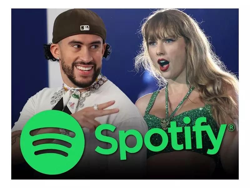 Bad Bunny Tops Spotify in 2025 with 19.8B Streams, Dethrones Taylor Swift