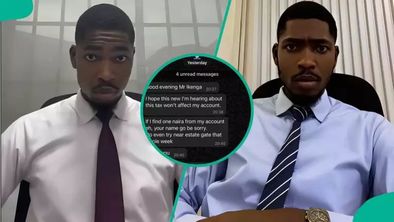 Banker Shares Customer's 2026 Tax Warning: 'Your Name Go Be Sorry'