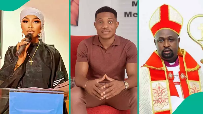 Bishop Defends Tonto Dikeh, Tells Critics to 'Leave Her Alone' Over Online Prayers