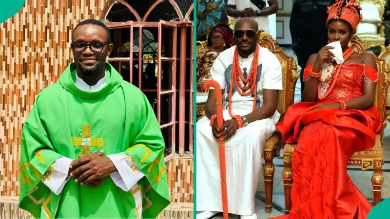 Catholic Priest Advises 2Baba on 3 Steps Amid Marital Drama with Natasha