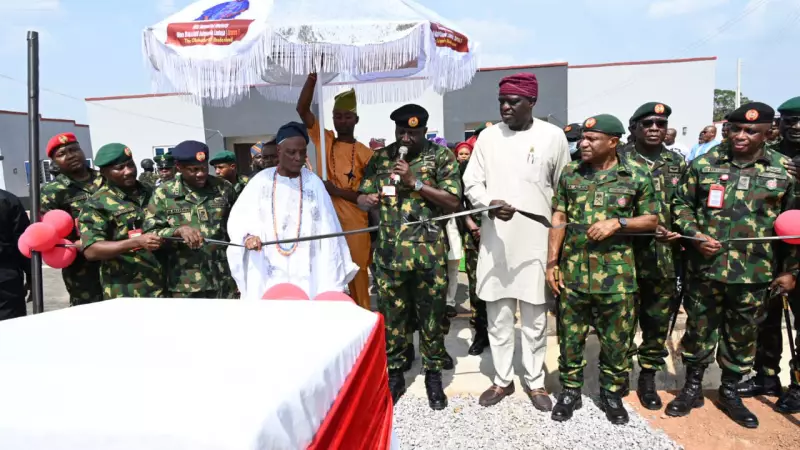 COAS Commissions 60-Unit Affordable Housing Estate for Soldiers in Ibadan