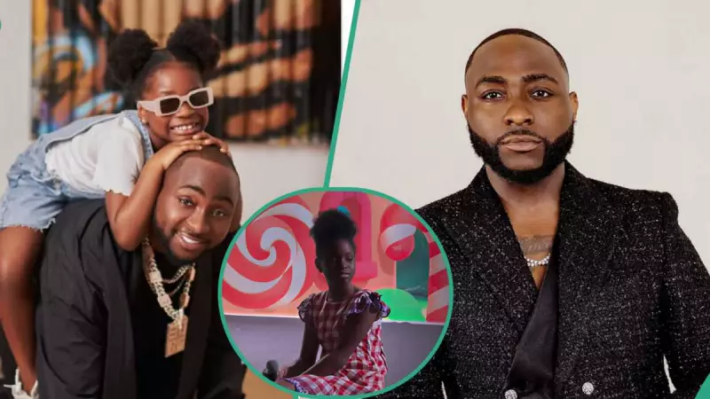 Davido Attends Daughter Imade's School Christmas Carol, Fans Praise Dedicated Dad