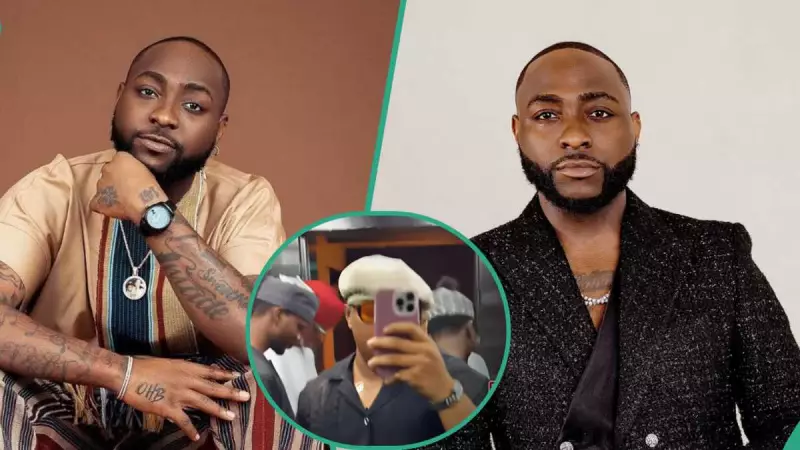 Davido Snubbed by Abuja Big Boys in Elevator, Singer's Cryptic Reaction Sparks Online Debate