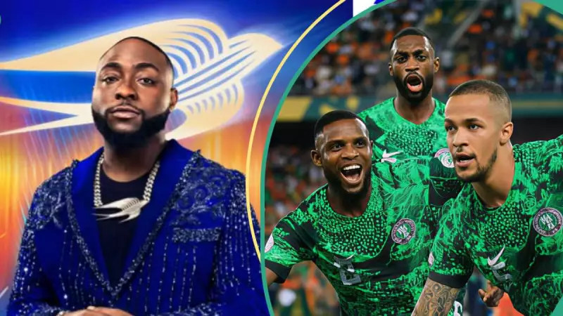 Davido Wins $96,564 Bet on Super Eagles' AFCON Victory, Netizens Hail 'E Sabi Everything'