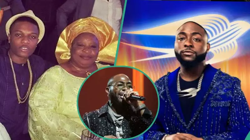 Davido's 2013 Tribute to Wizkid's Mum Trends Again, Sparks Fan Reactions