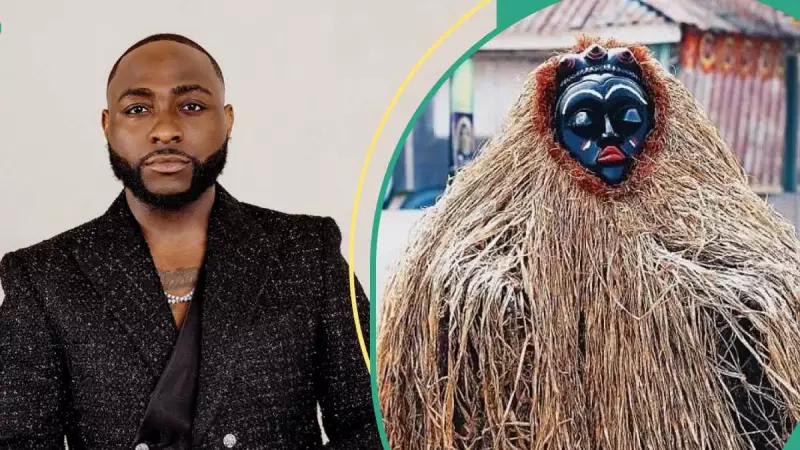 Davido's Masquerade Stage Outfit Sparks Online Buzz, He Names Afrobeats' Next GOATs