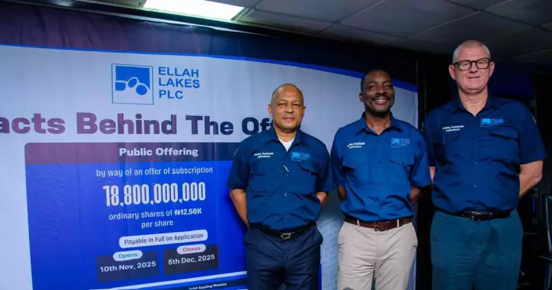 Ellah Lakes: Final 24 Hours to Invest in Nigeria's ₦235bn Agro-Industrial Offer