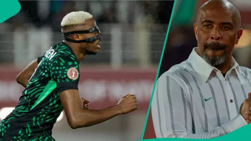 Eric Chelle Breaks Silence on Osimhen's Angry Reaction After AFCON Substitution