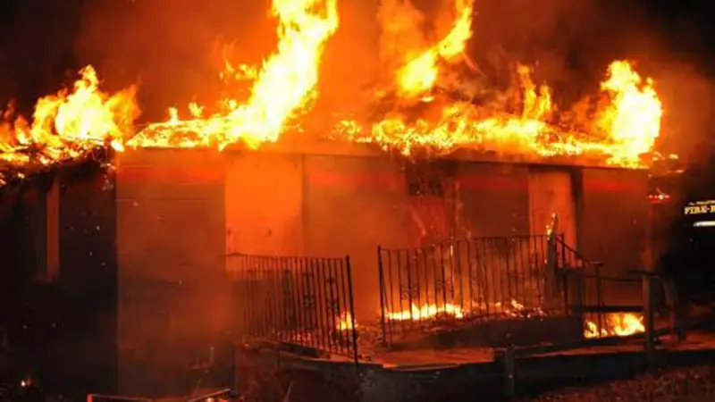 Fire Destroys Eight Shops Near Sango Police Station in Ibadan