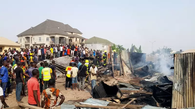 Fire Destroys Jabi Wood Market in Abuja, Millions Lost